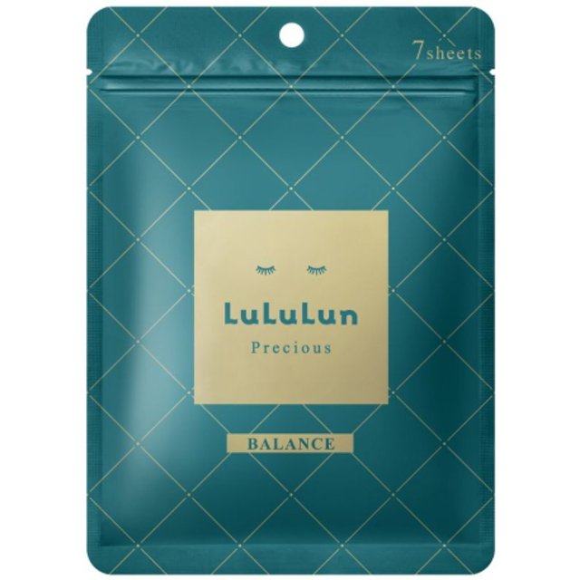 LuLuLun - Precious Sheet Mask Balance - 7pcs - Green