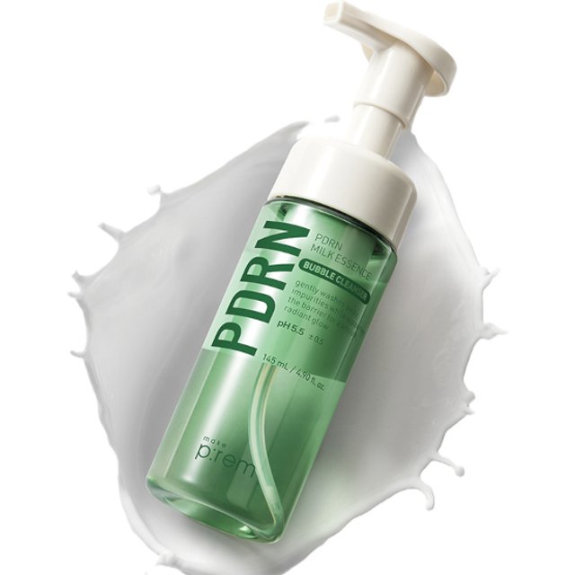 make p:rem - PDRN Milk Essence Bubble Cleanser - 145ml