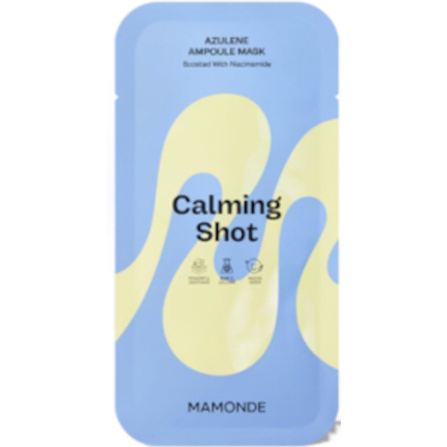 Mamonde - Calming Shot Azulene Ampoule Mask - 23ml