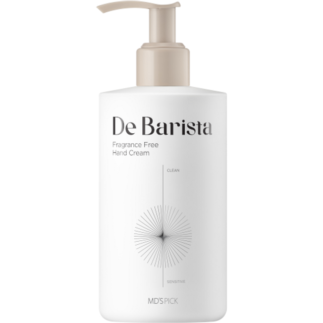 MD's Pick - De Barista Fragrance-Free Hand Cream - 300g