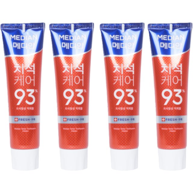 Median - Dental IQ Toothpaste -120g - Breathe Care (4ea) Set