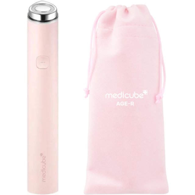 medicube - Age-R Booster Pro Mini Plus + Pouch Set - Pink