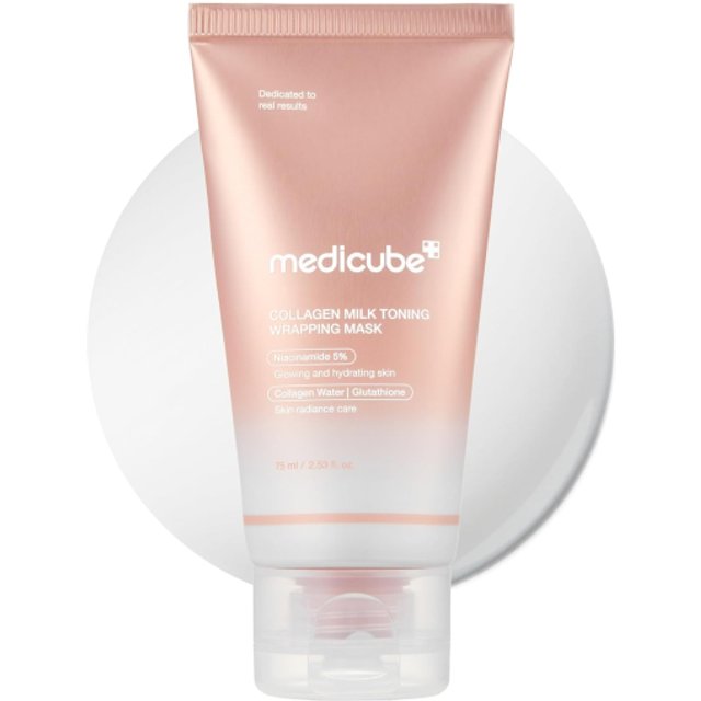 medicube - Collagen Milk Toning Wrapping Mask - 75ml