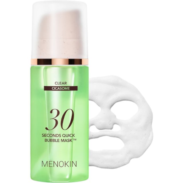 MENOKIN - 30 Seconds Quick Bubble Mask CLEAR - 95ml