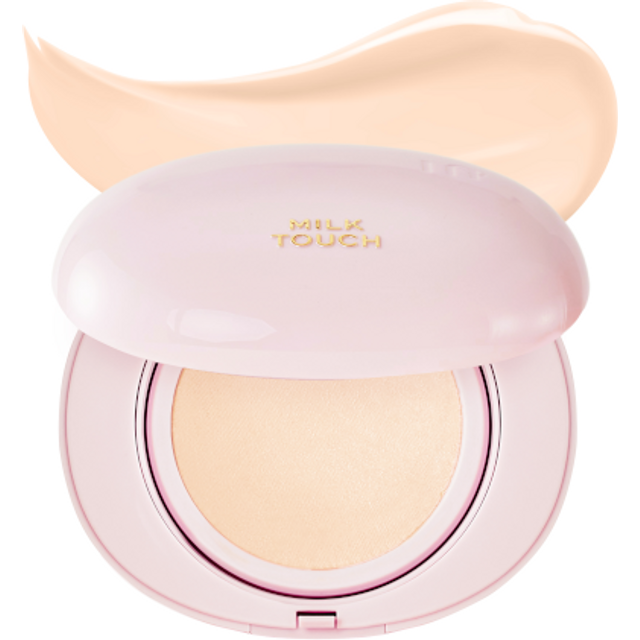 milktouch - All-day Skin Fit Milky Glow Cushion SPF 50+ PA++++ - 15g - 15N Fair Ivory
