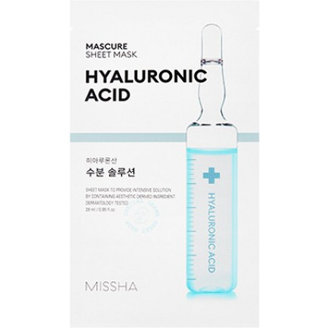 MISSHA - Mascure Solution Sheet Mask - Hyaluronic Acid - 1pc
