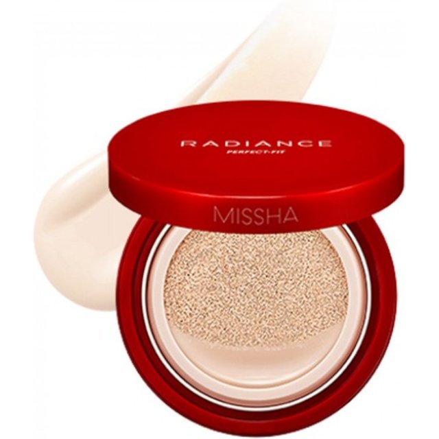 MISSHA - Radiance Perfect Fit Cushion SPF50 PA+++ - 15g - 21N Vanilla