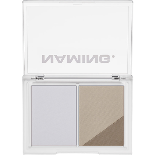 NAMING - Fluffy Volume & Shading Duo - 9.8g - Clear Cool Gray
