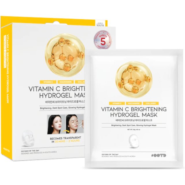 OOTD - Vitamin C Brightening Hydrogel Mask - 30g*5pcs