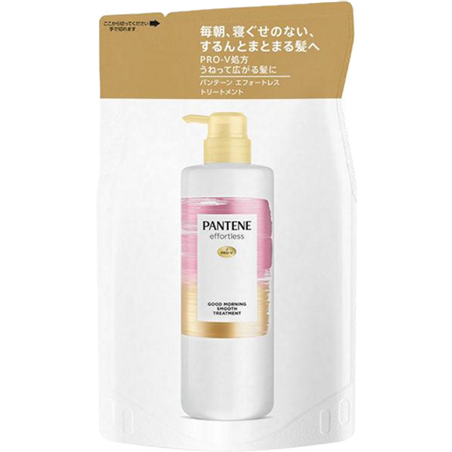 Pantene Japan - Effortless Good Morning Smooth Treatment Refill - 350g