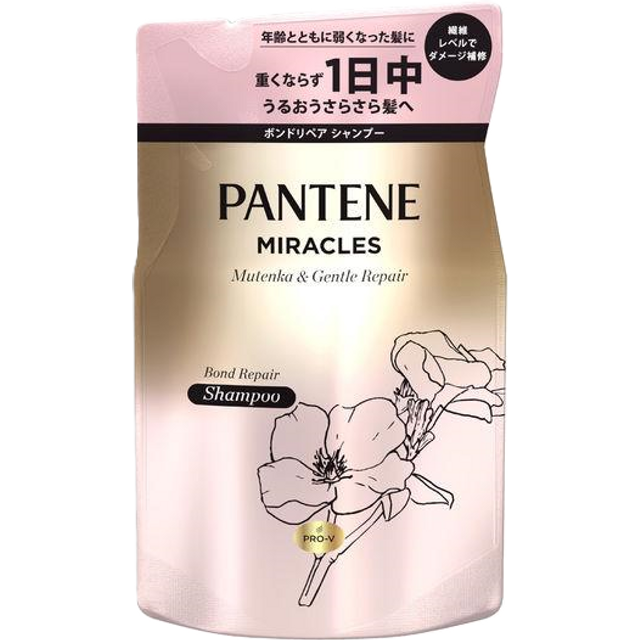 Pantene Japan - Miracles Mutenka & Gentle Repair Shampoo Refill - 350g