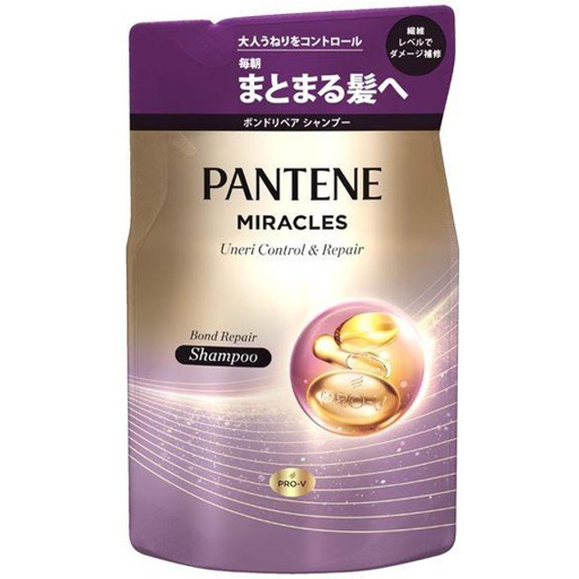 Pantene Japan - Miracles Uneri Control & Repair Bond Repair Shampoo Refill - 350g