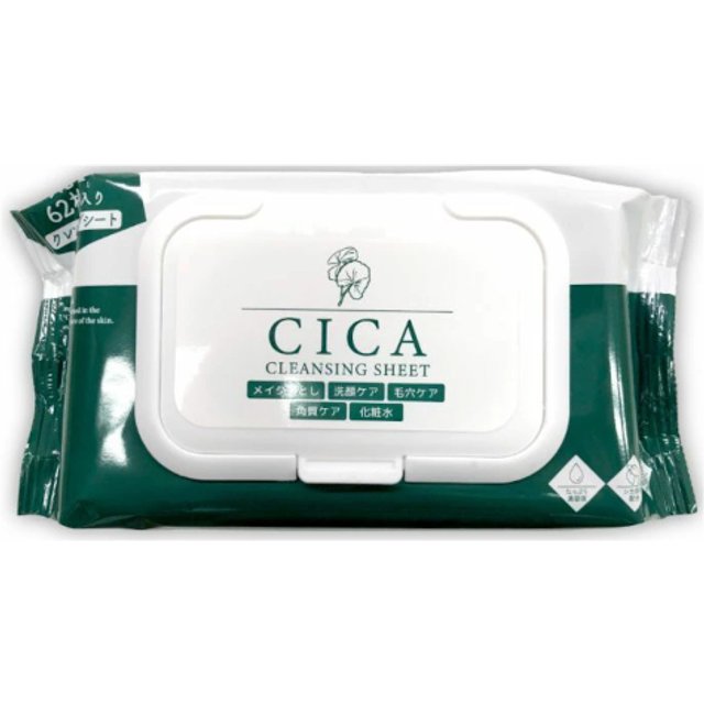 Picomonte - CICA Cleansing Sheets - 62 sheets