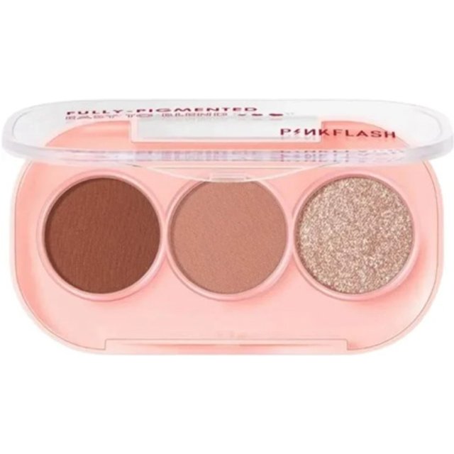 Pinkflash - Pocket Essentials Eyeshadow Palette - 3g - RD02 Pink Game