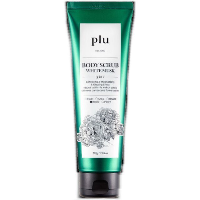plu - Body Scrub - 200g - White Musk
