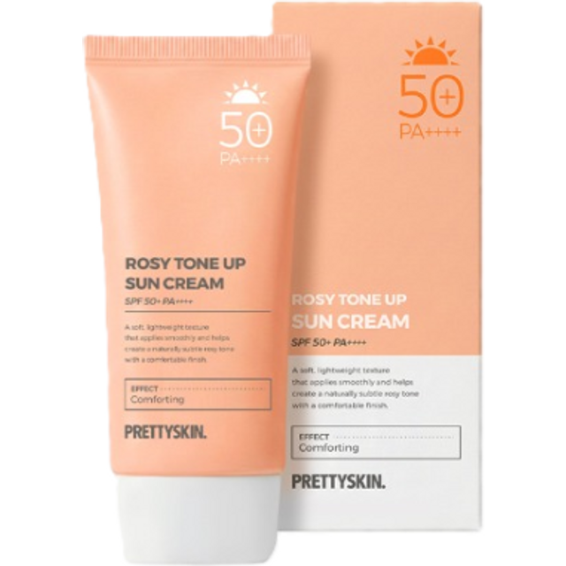 PRETTYSKIN - Rosy Tone Up Sun Cream SPF50+ PA++++ - 70ml