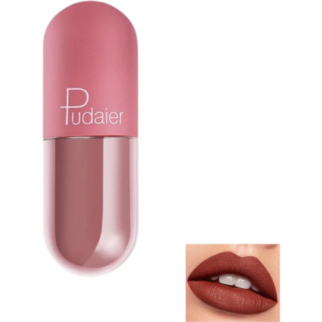 Pudaier - Mini Capsule Matte Liquid Lipstick - 4.5g - 906