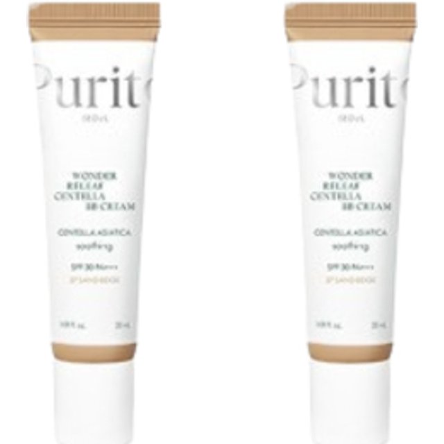 Purito SEOUL - Wonder Releaf Centella BB Cream SPF 30 PA++++ - 30ml - #27 Sand Beige (2ea) Set