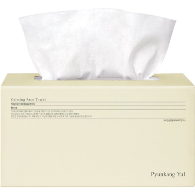 Pyunkang Yul - Calming Face Towel - 80ea