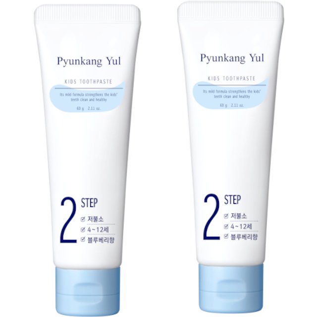 Pyunkang Yul - Kids Toothpaste - Blueberry - 60g X 2