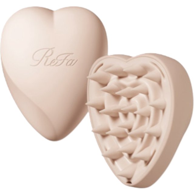 ReFa - Heart Brush for Scalp RS-AQ - 1pc - Mat Mocha
