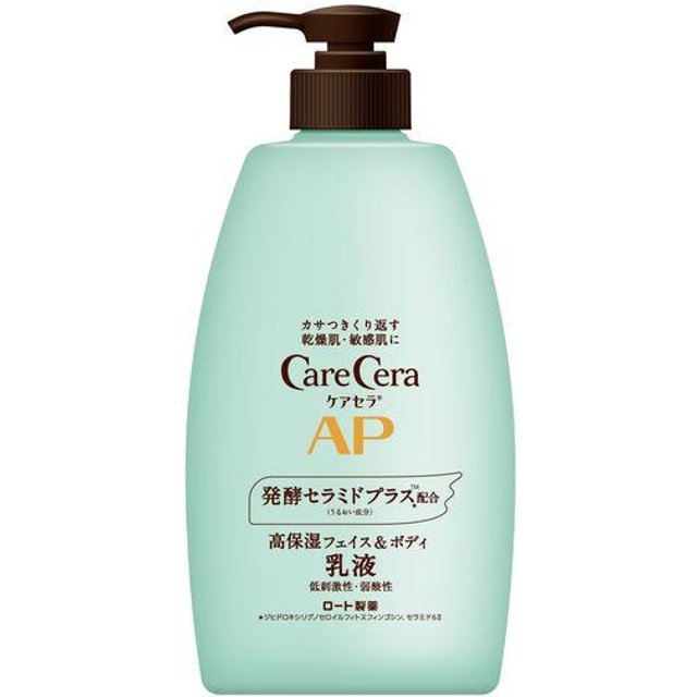 Rohto Mentholatum - Care Cera AP Face & Body Milky Lotion - 400ml