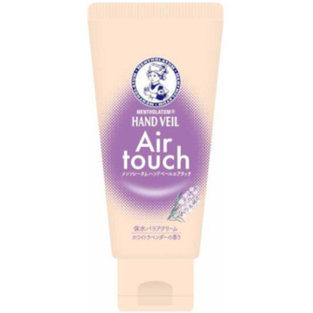 Rohto Mentholatum - Hand Veil Air Touch Hand Cream - 50g - White Lavender
