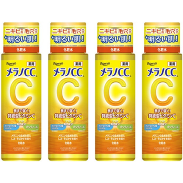 Rohto Mentholatum - Melano CC Brightening Lotion (Japan Version) - Normal - 170ml (4ea) Set