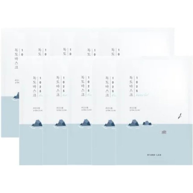 ROUND LAB - 1025 Dokdo Water Gel Mask Sheet - 30ml*10ea