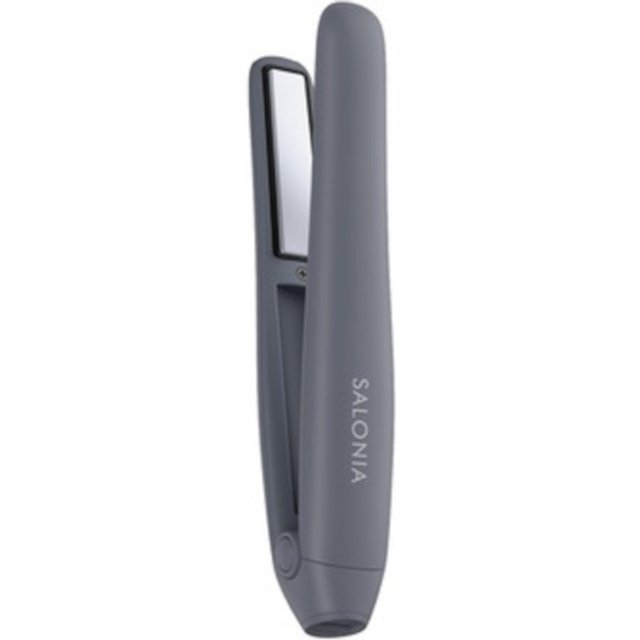 SALONIA - Cordless Hair Straightener 12mm - 1pc - SAL25119GR - Gray