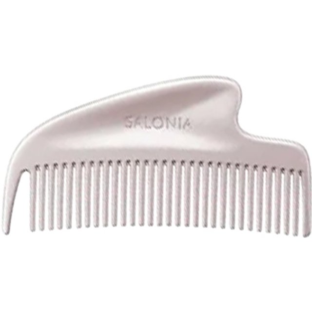 SALONIA - Glossy Care Metal Cassa Comb - 1pc - SAL25322PK - Pink