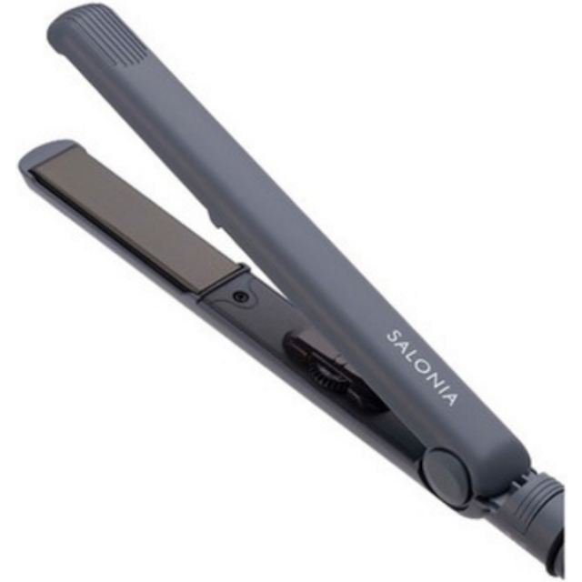 SALONIA - Hair Straightener 24mm SL-004 (100-240V) - 1pc - Gray