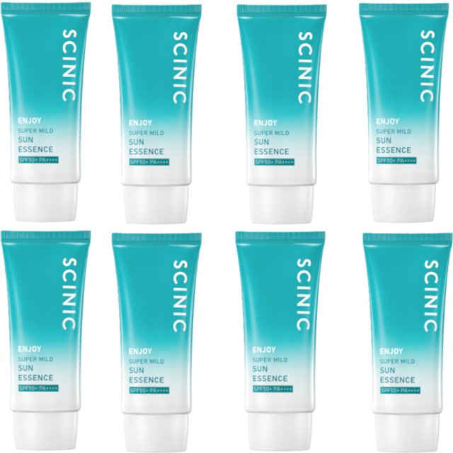 SCINIC - Enjoy Super Mild Sun Essence SPF50+ PA++++ - 50ml (8ea) Set