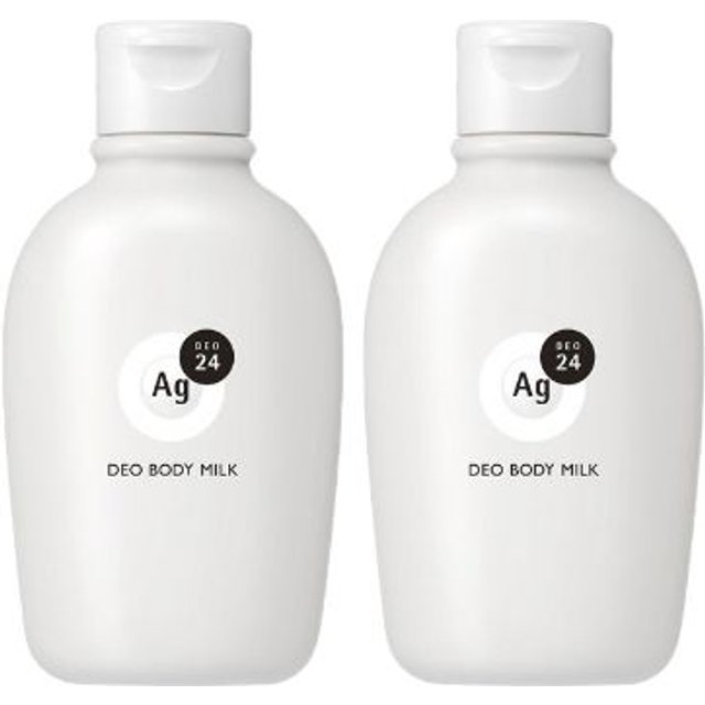 Shiseido - Ag Deo 24 Deodorant Body Milk - 180ml - Unscented (2ea) Set