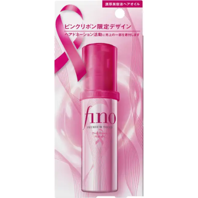 Shiseido - Fino Premium Touch Penetration Essence Pink Ribbon Hair Oil - 70ml