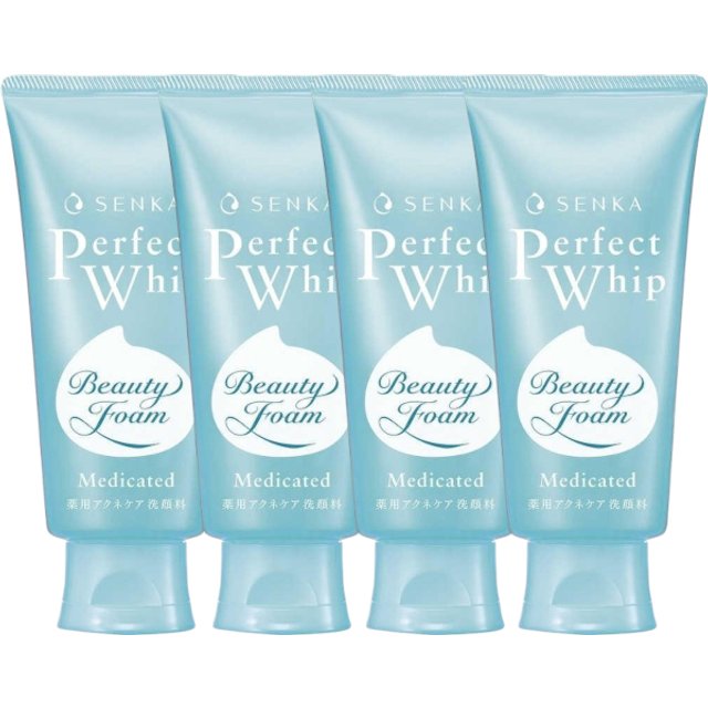 Shiseido - Senka Perfect Whip Acne Care (2023 Version) - 120g (4ea) Set