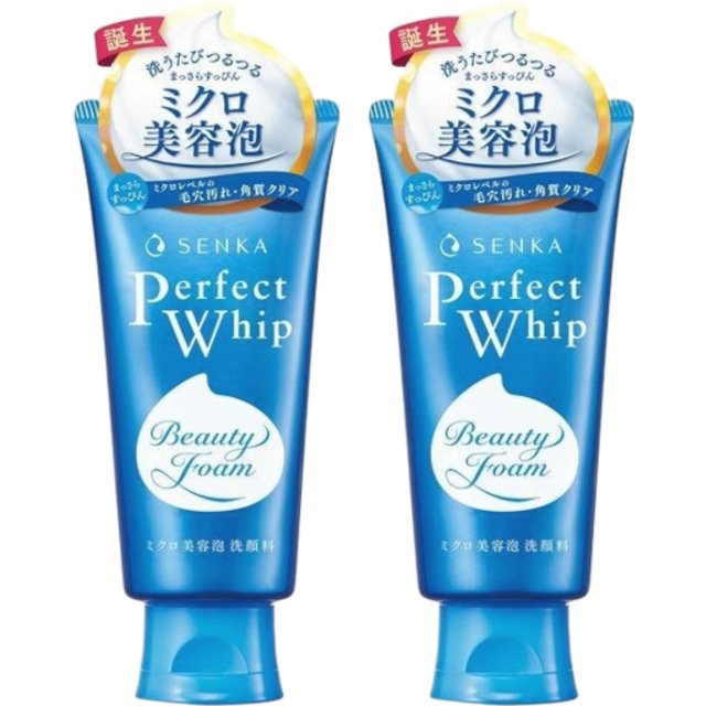 Shiseido - Senka Perfect Whip Cleansing Foam (2023 Version) - 120g (2ea) Set