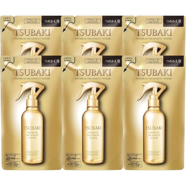 Shiseido - Tsubaki Premium Repair Hair Water Refill - 200ml (6ea) Set
