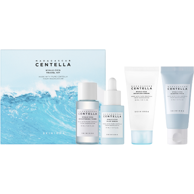 SKIN1004 - Madagascar Centella Hyalu-Cica Travel Kit - 1 set (4 items)