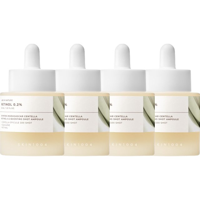 SKIN1004 - Madagascar Centella Retinol 0.2 Boosting Shot Ampoule - 30ml (4ea) Set