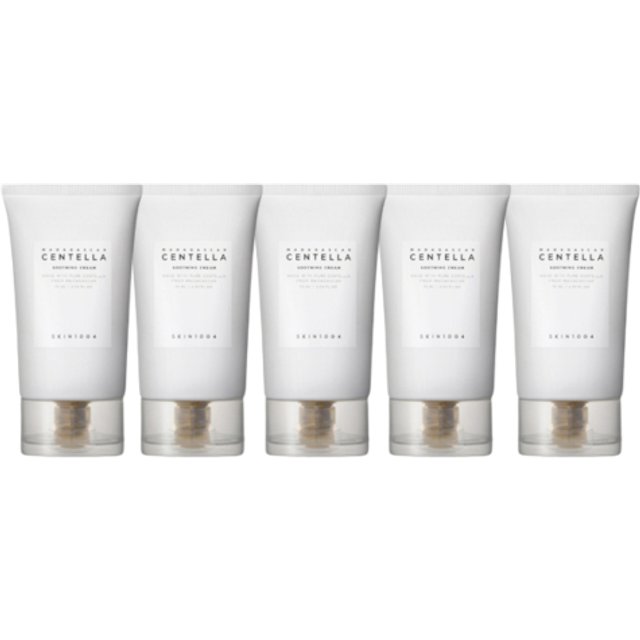 SKIN1004 Madagascar Centella Soothing Cream - 75ml (5ea) Set