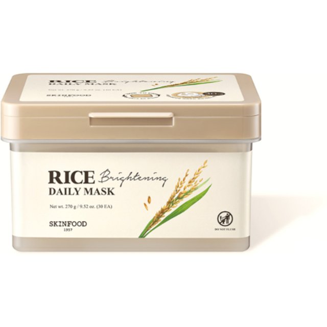 SKINFOOD - Rice Brightening Daily Mask - 30ea