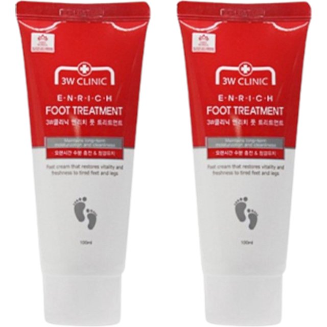 3W Clinic - Enrich Foot Treatment - 100ml (2ea) Set