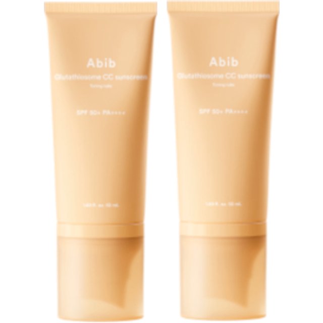 Abib - Glutathiosome CC Sunscreen Toning Tube SPF 50+ PA++++ - 50ml (2ea) Set