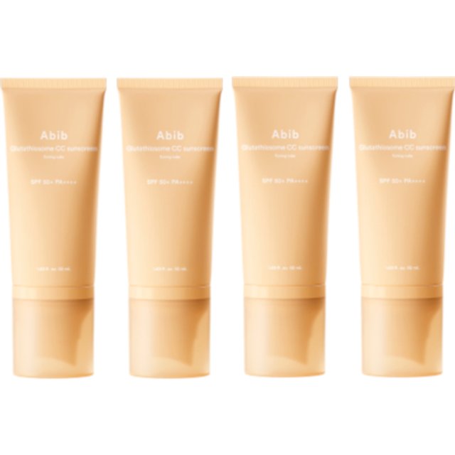 Abib - Glutathiosome CC Sunscreen Toning Tube SPF 50+ PA++++ - 50ml (4ea) Set