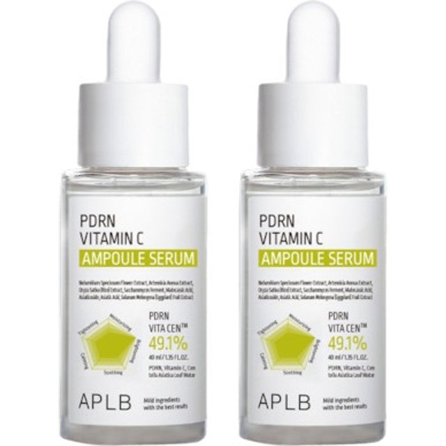 APLB - PDRN Vitamin C Ampoule Serum - 40ml (2ea) Set