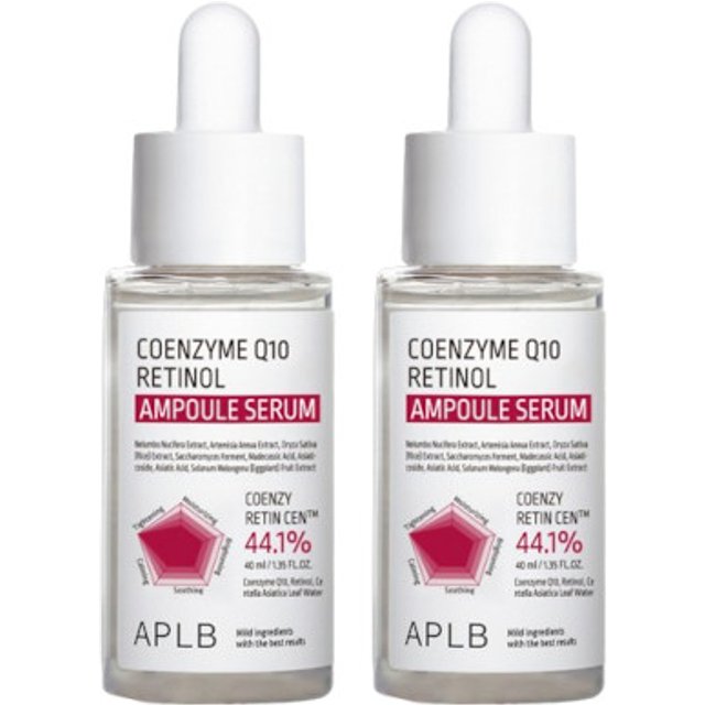 APLB - Coenzyme Q10 Retinol Ampoule Serum - 40ml (2ea) Set