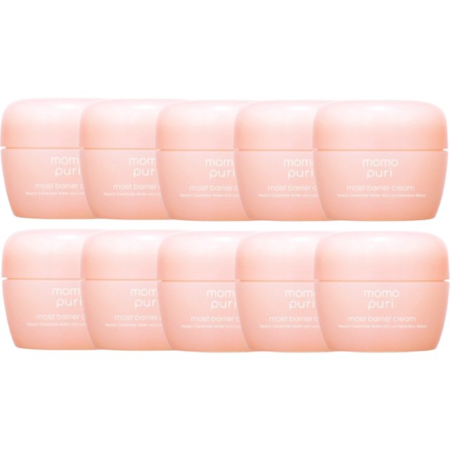 BCL - Momopuri Moist Barrier Cream - 80g (10ea) Set