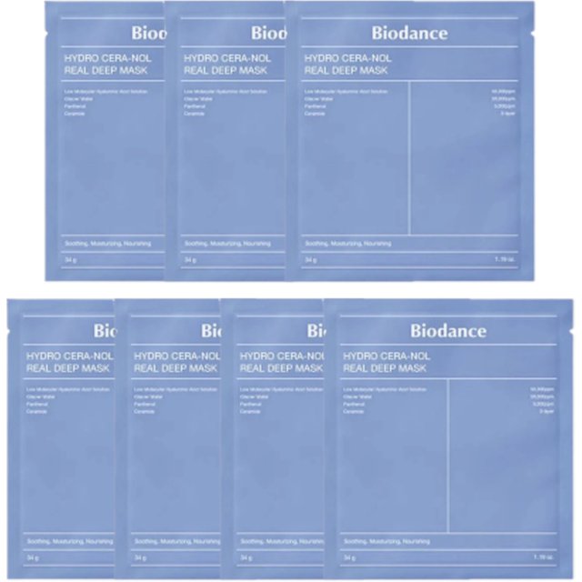Biodance - Hydro Cera-Nol Real Deep Mask - 1pc (7ea) Set