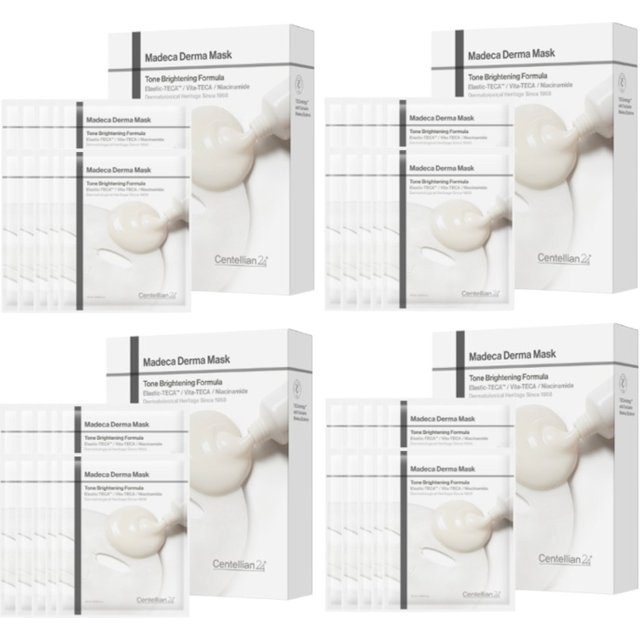 CENTELLIAN 24 - Madeca Derma Mask Tone Brightening Formula - 10pcs 4ea